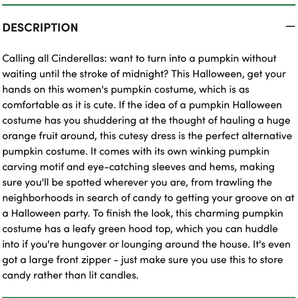 Women’s pumpkin costume - Picture 5 of 6